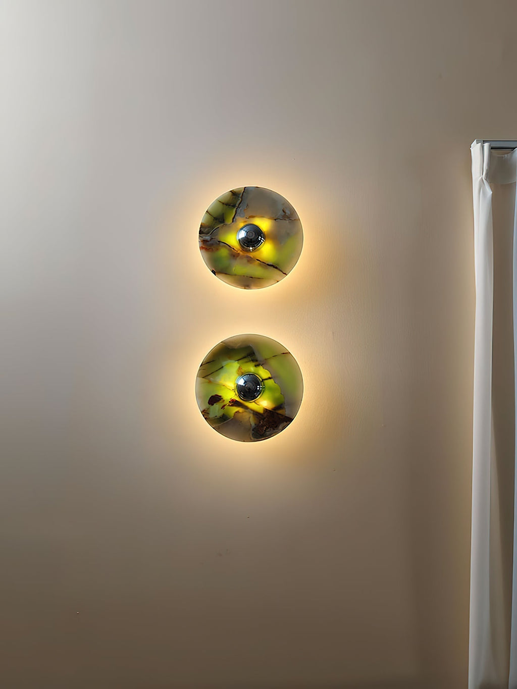 Olrine Moderne Minimaliste Marbre Métal Applique Murale - Neutralighting