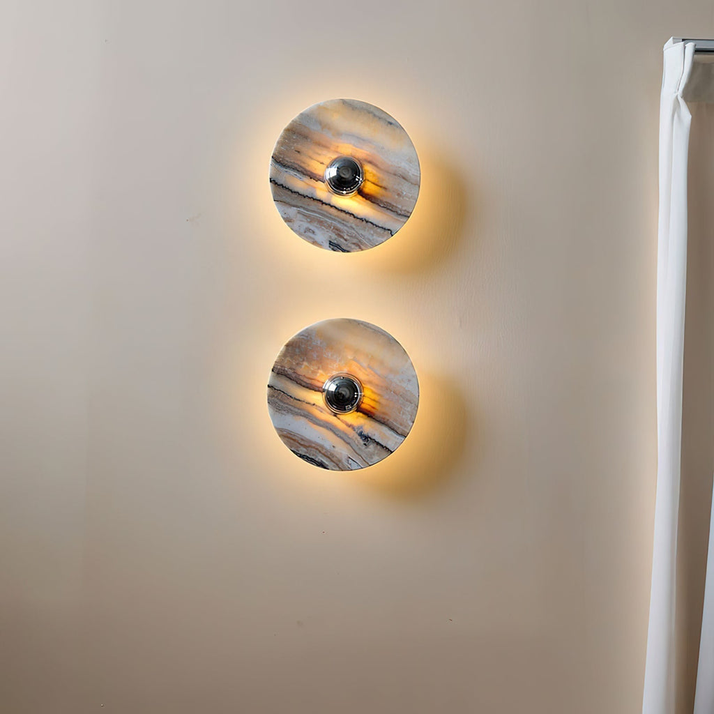 Olrine Moderne Minimaliste Marbre Métal Applique Murale - Neutralighting