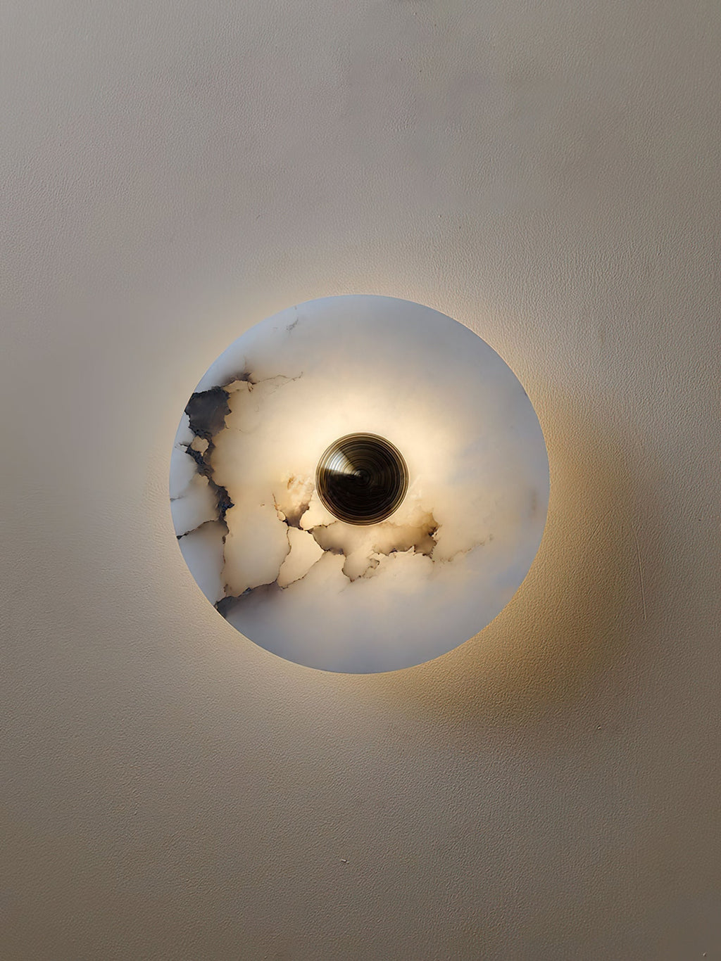Olrine Moderne Minimaliste Marbre Métal Applique Murale - Neutralighting
