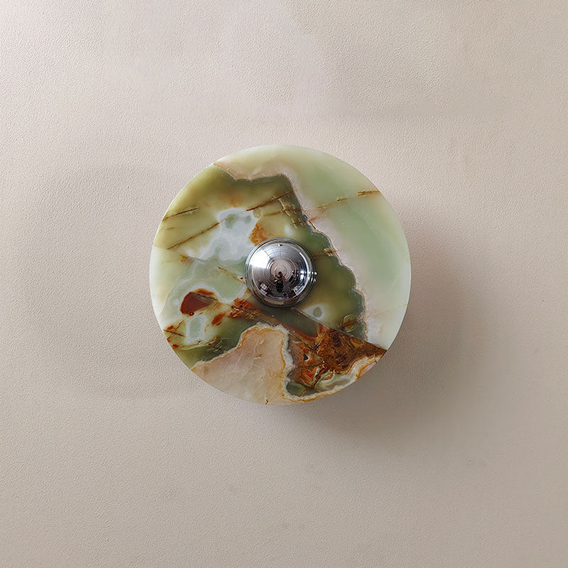 Olrine Moderne Minimaliste Marbre Métal Applique Murale - Neutralighting