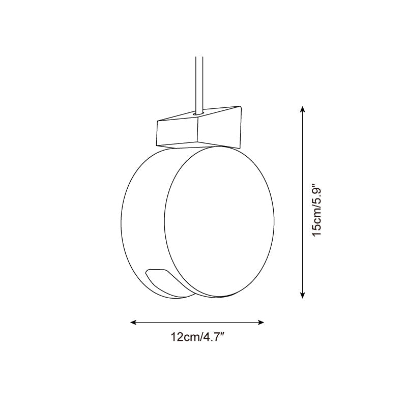 Ritta Lampe Pendante Minimaliste en Travertin - Neutralighting