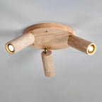 Zevenion Multi-Bras Travertin Plafonnier - Neutralighting