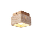 Alaearis Texturé Travertin Plafonnier - Neutralighting