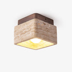 Alaearis Texturé Travertin Plafonnier - Neutralighting