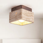 Alaearis Texturé Travertin Plafonnier - Neutralighting