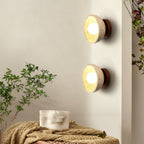 Vacaris Applique Murale Minimaliste en Travertin - Neutralighting