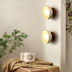 Vacaris Applique Murale Minimaliste en Travertin - Neutralighting