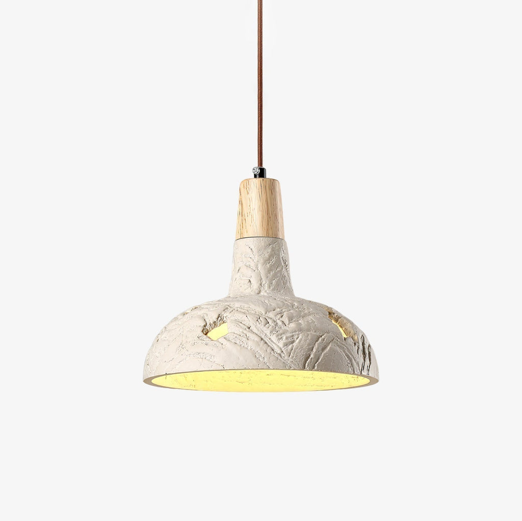 Ormarion Nordic Art Sculpter Ciment Pendentif Lampe - Neutralighting