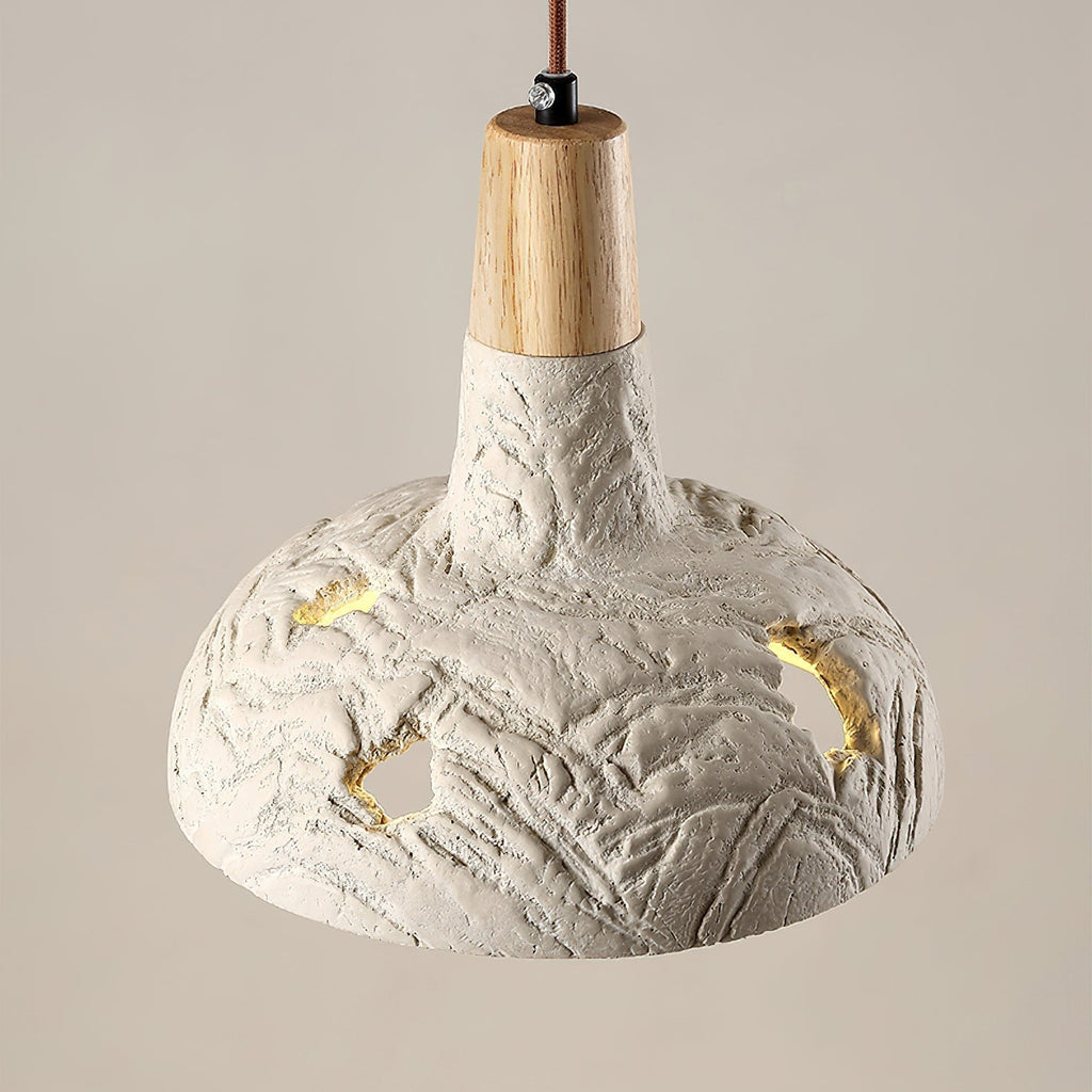 Ormarion Nordic Art Sculpter Ciment Pendentif Lampe - Neutralighting