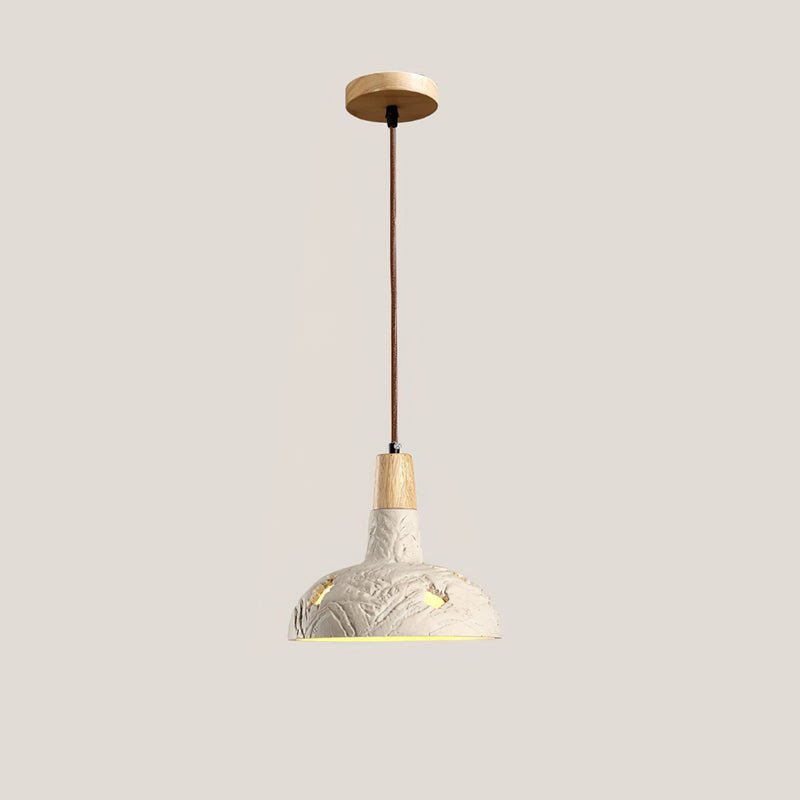 Ormarion Nordic Art Sculpter Ciment Pendentif Lampe - Neutralighting