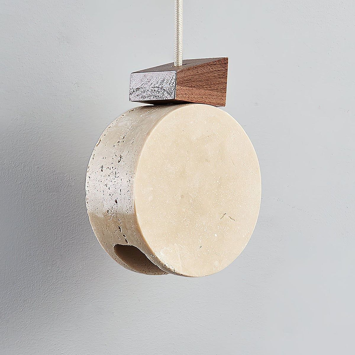 Ritta Lampe Pendante Minimaliste en Travertin - Neutralighting