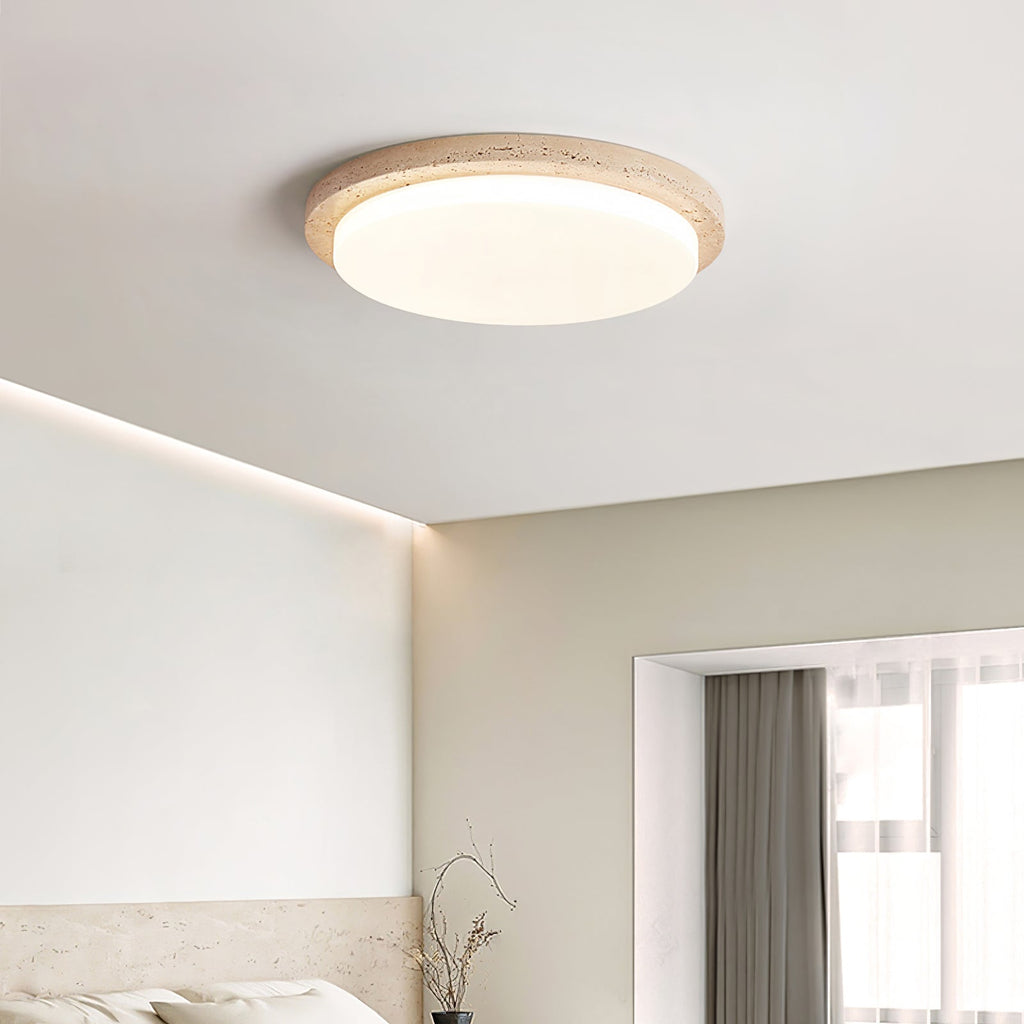 Etala Lisse-Bord Travertin Plafonnier - Neutralighting
