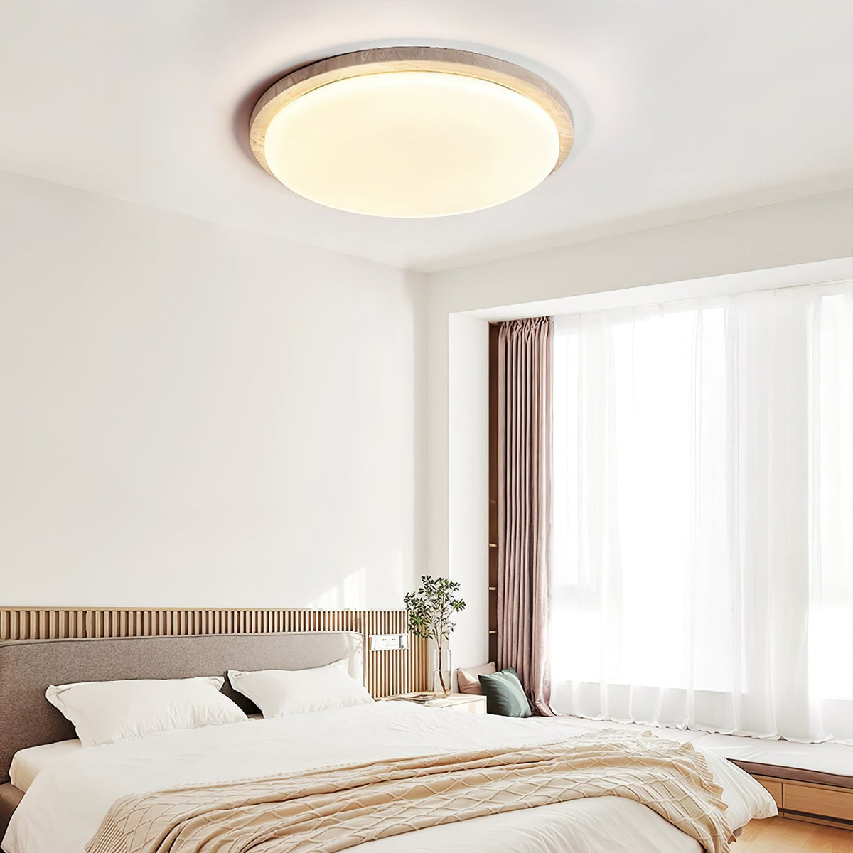 Etala Lisse-Bord Travertin Plafonnier - Neutralighting