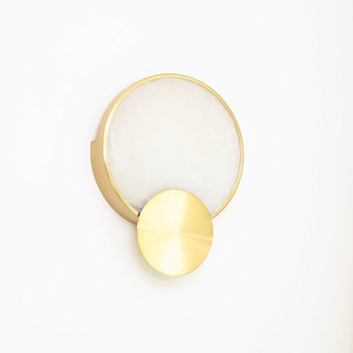 Myvelarae Applique Murale Circulaire en Albâtre - Neutralighting