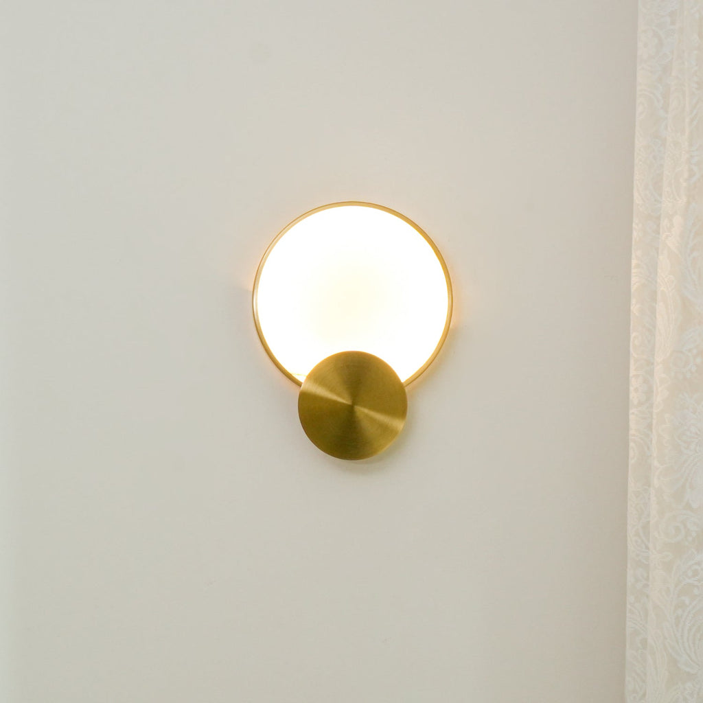 Myvelarae Applique Murale Circulaire en Albâtre - Neutralighting