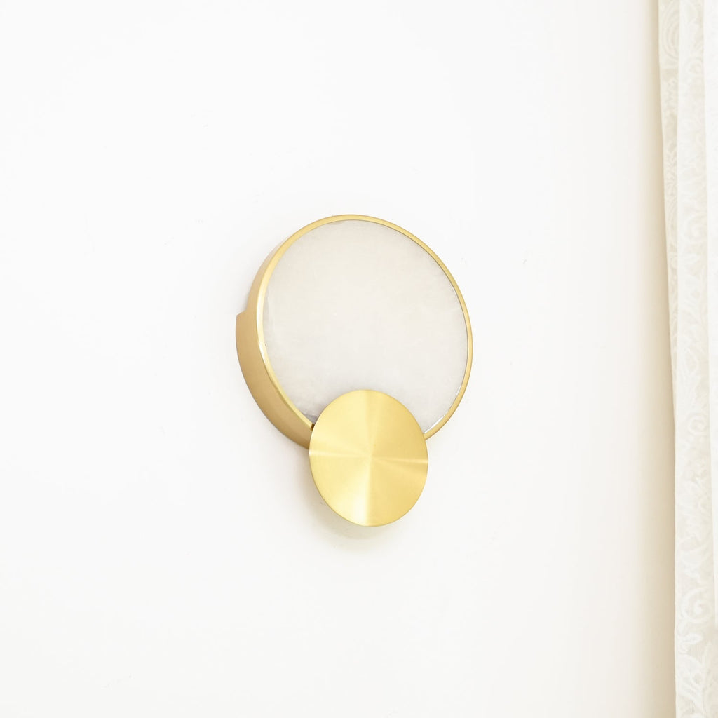 Myvelarae Applique Murale Circulaire en Albâtre - Neutralighting