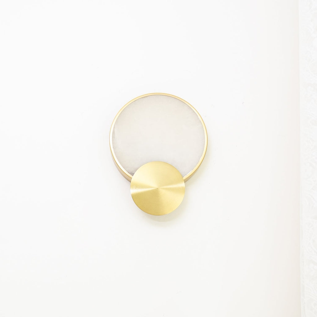 Myvelarae Applique Murale Circulaire en Albâtre - Neutralighting