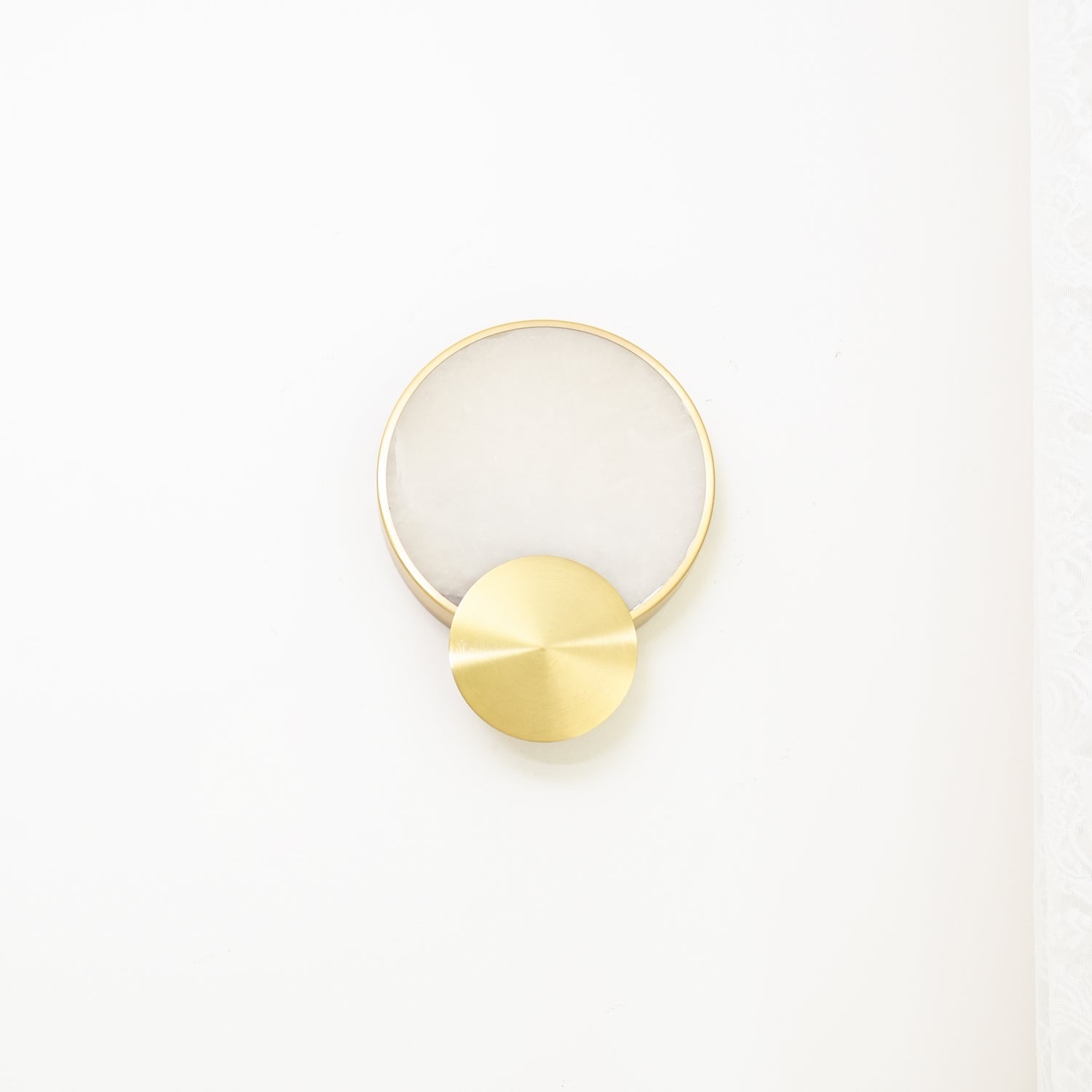 Myvelarae Applique Murale Circulaire en Albâtre - Neutralighting