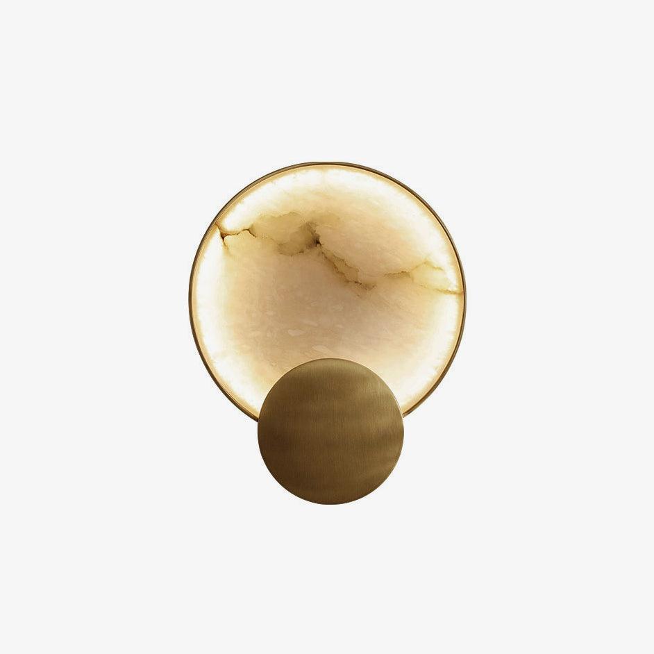 Myvelarae Applique Murale Circulaire en Albâtre - Neutralighting