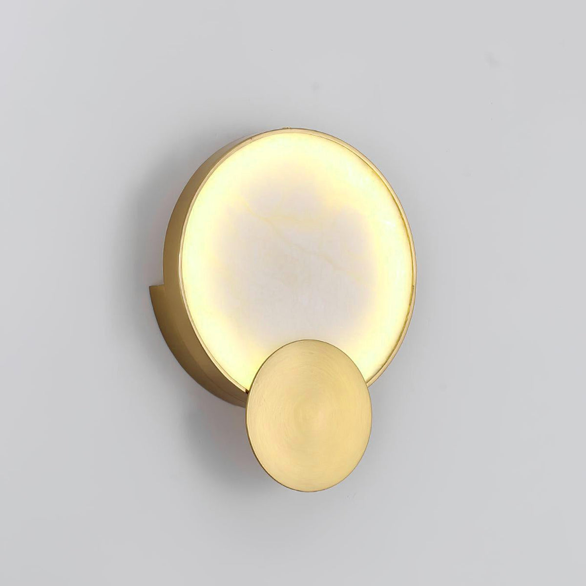 Myvelarae Applique Murale Circulaire en Albâtre - Neutralighting