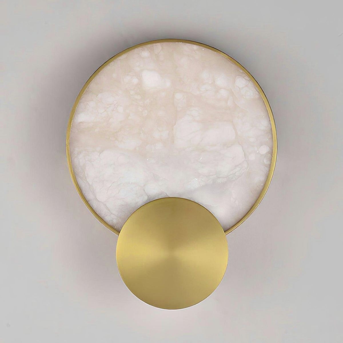 Myvelarae Applique Murale Circulaire en Albâtre - Neutralighting