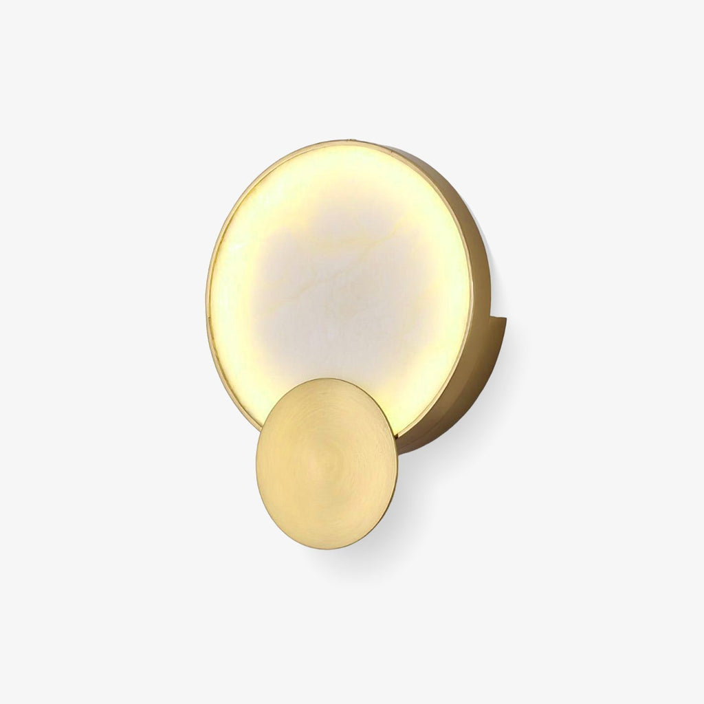 Myvelarae Applique Murale Circulaire en Albâtre - Neutralighting