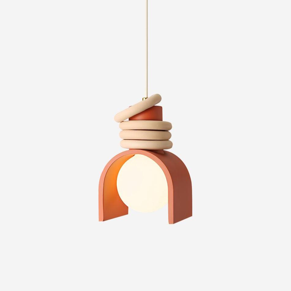 Twister Lampe Pendante en Verre Contemporaine - Neutralighting