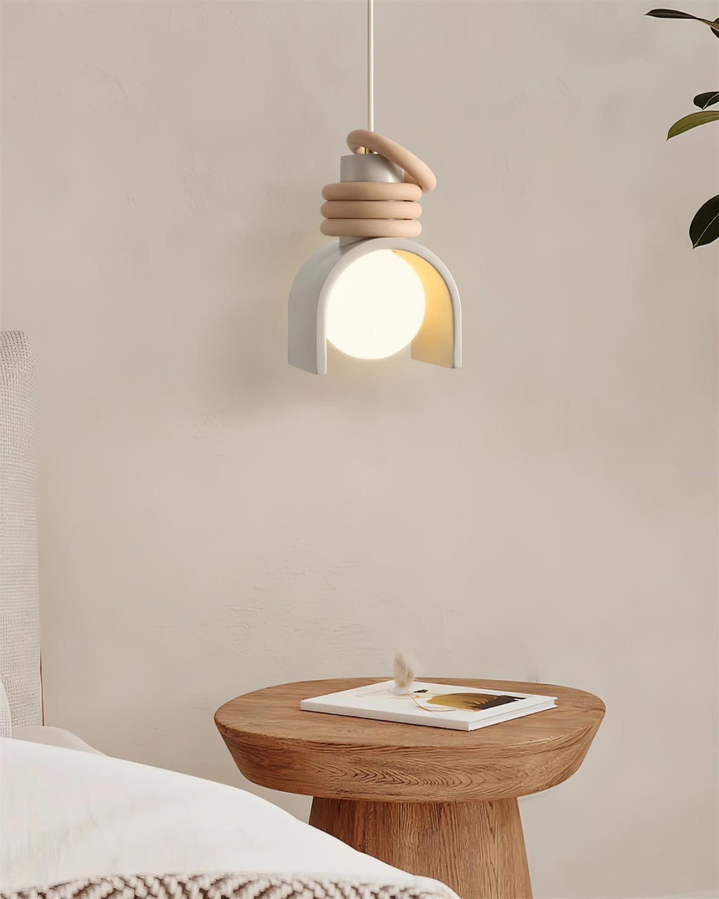 Twister Lampe Pendante en Verre Contemporaine - Neutralighting
