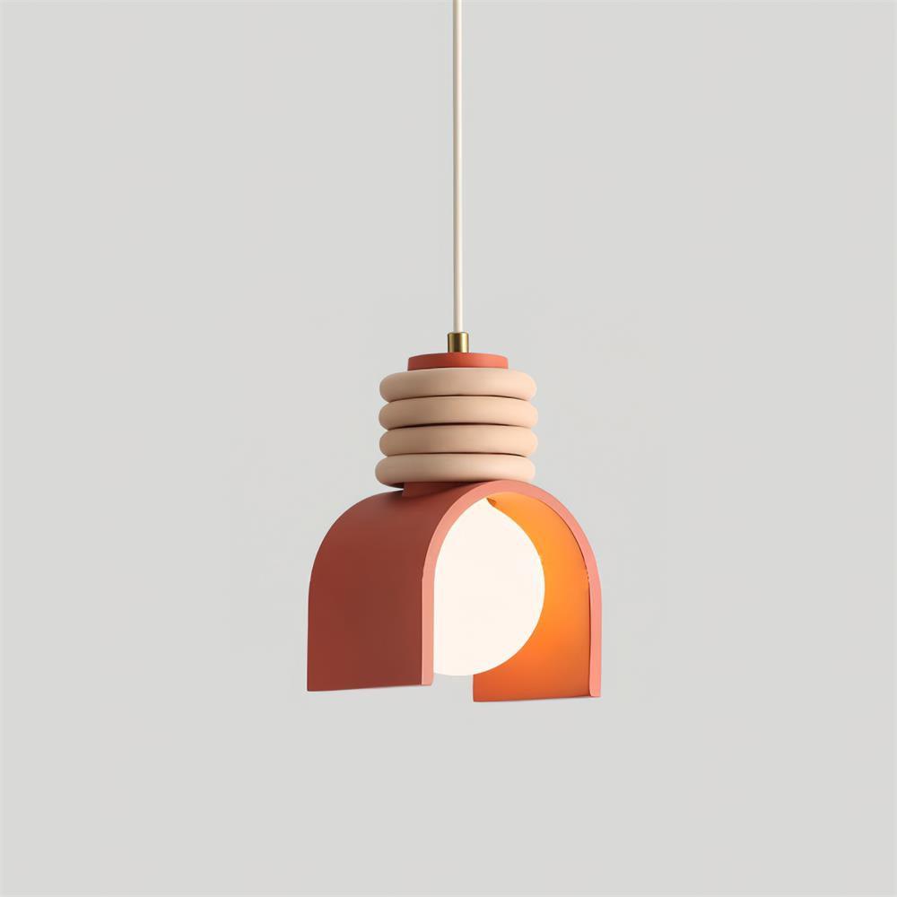 Twister Lampe Pendante en Verre Contemporaine - Neutralighting
