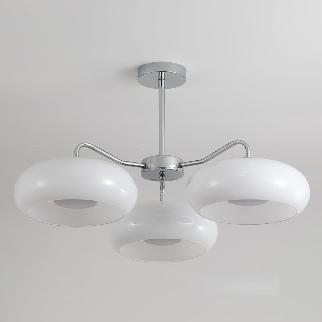 Tetra Plafonnier Triple Globe Rétro Moderne Salon - Neutralighting