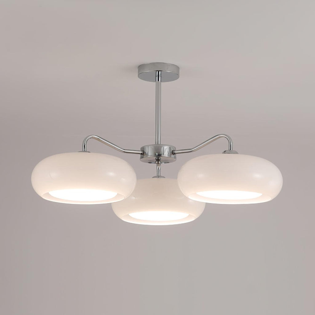 Tetra Plafonnier Triple Globe Rétro Moderne Salon - Neutralighting