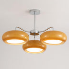 Tetra Lustre Plafonnier Chrome Élégant 3 Ampoules - Neutralighting