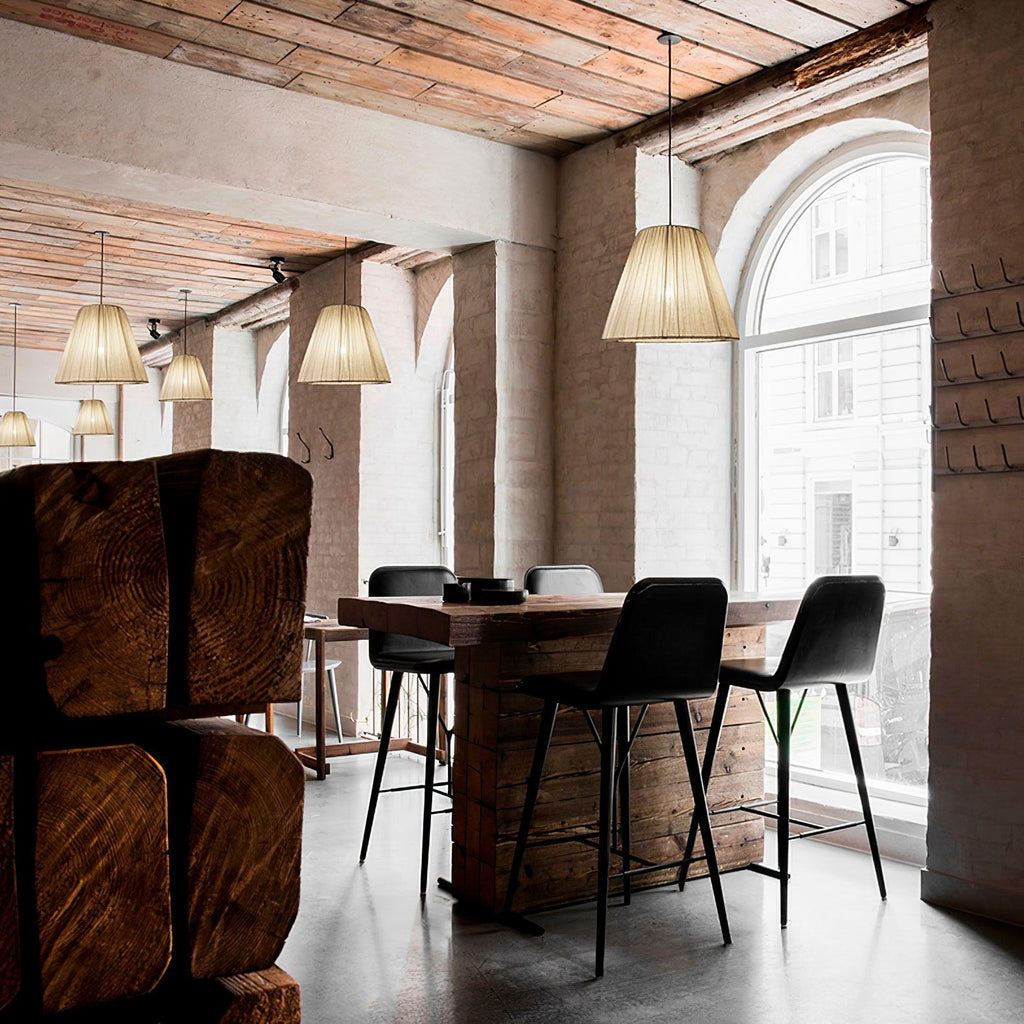 Solarant Fabric Retro Pendant Lamp - Neutralighting