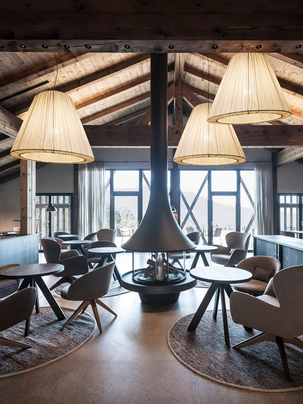 Solarant Fabric Retro Pendant Lamp - Neutralighting