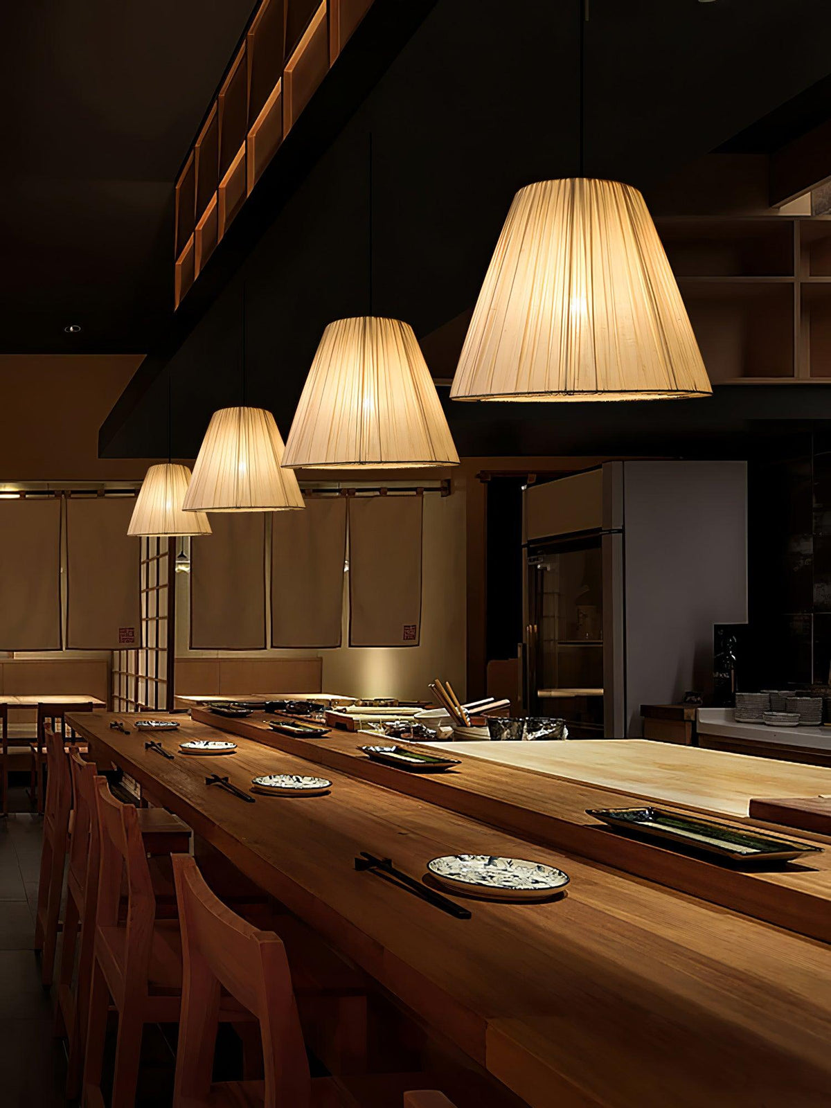 Solarant Fabric Retro Pendant Lamp - Neutralighting