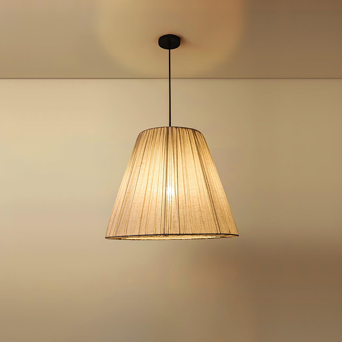 Solarant Fabric Retro Pendant Lamp - Neutralighting
