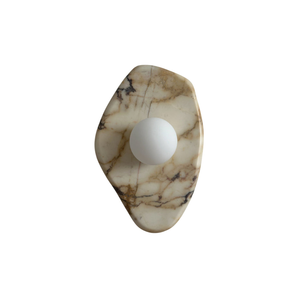 Mylirira Moderne Minimaliste Marbre Verre Applique Murale - Neutralighting