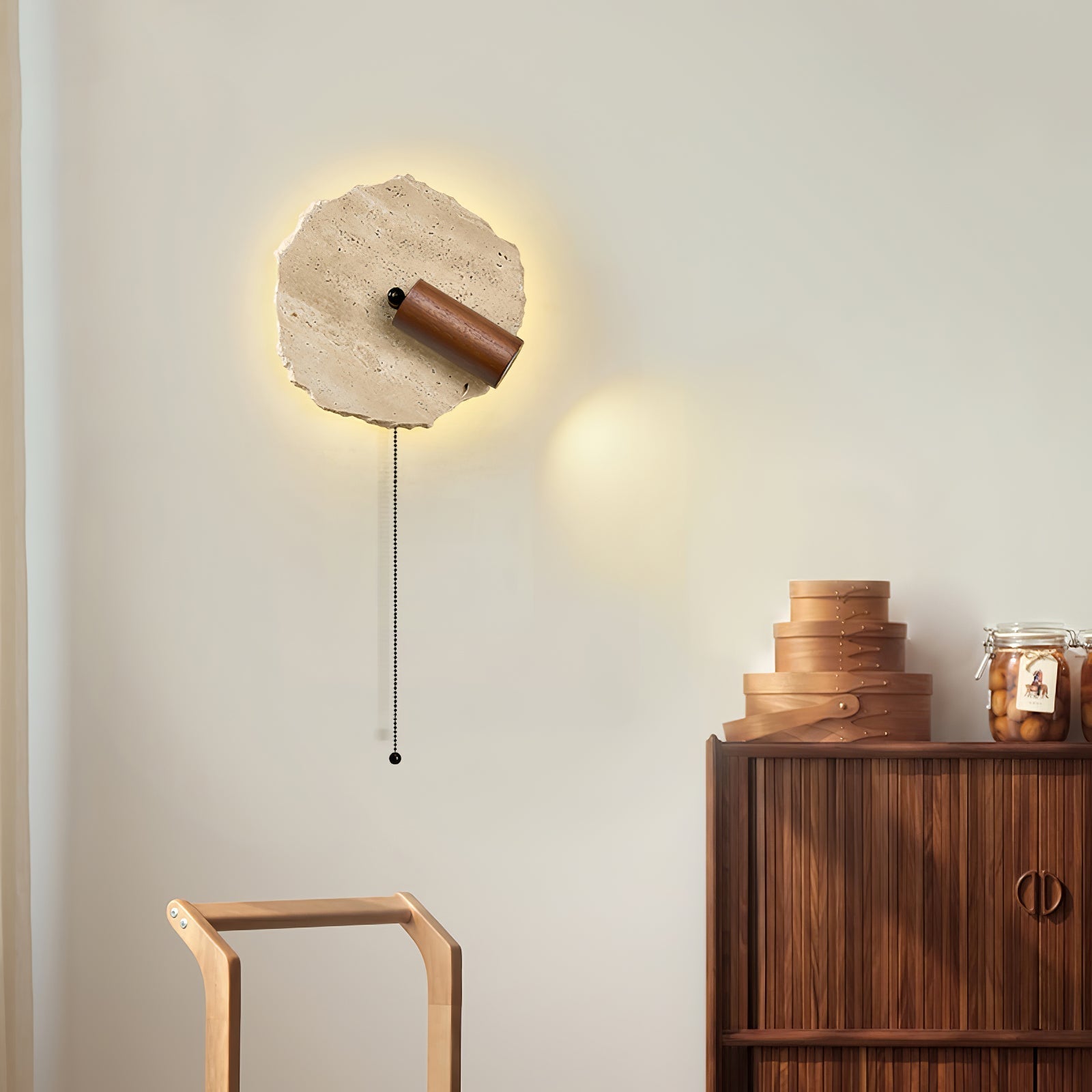 Cleo Applique Murale Travertin Spot - Neutralighting