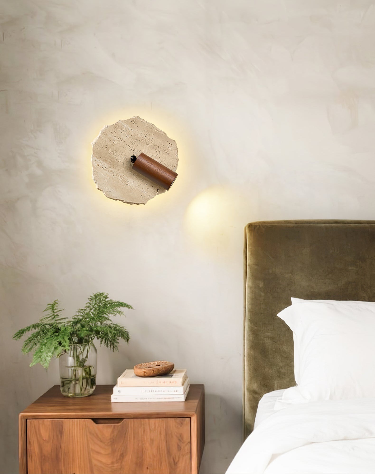 Cleo Applique Murale Travertin Spot - Neutralighting