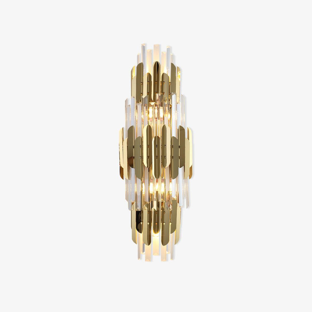 Abrahamson Nordic Art Trois Couches Cristal Luminaire Mural - Neutralighting