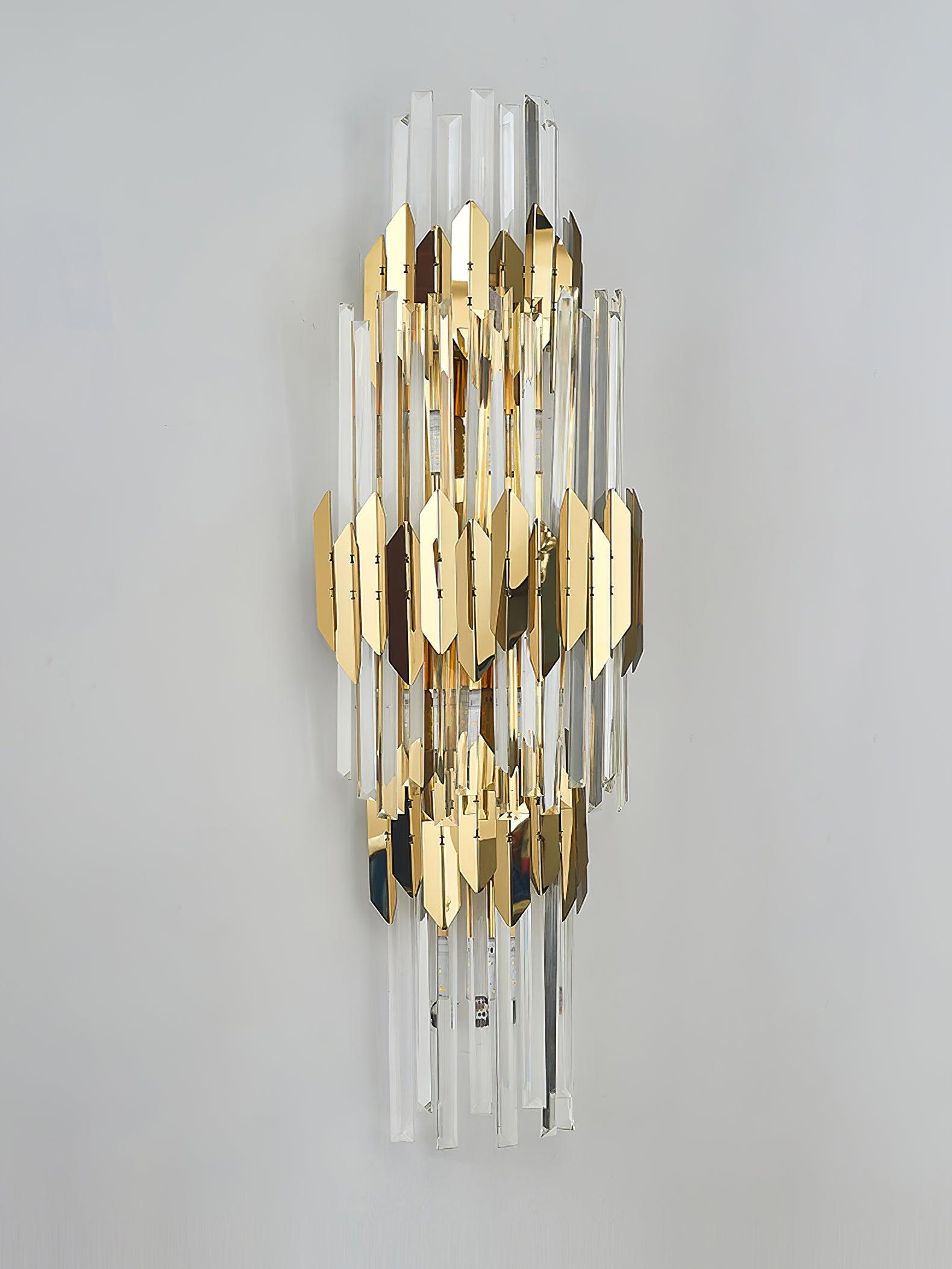 Abrahamson Nordic Art Trois Couches Cristal Luminaire Mural - Neutralighting