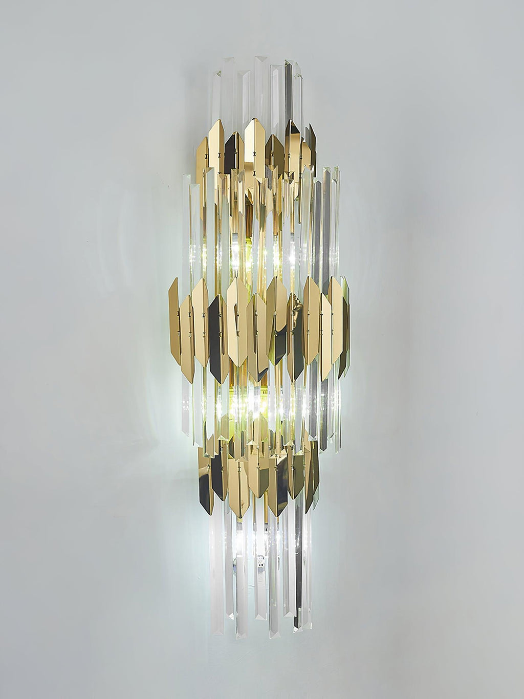 Abrahamson Nordic Art Trois Couches Cristal Luminaire Mural - Neutralighting