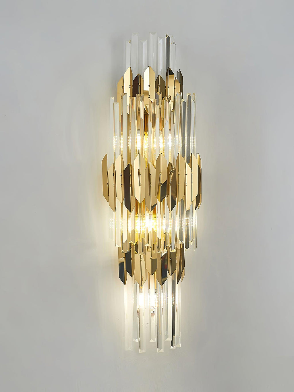 Abrahamson Nordic Art Trois Couches Cristal Luminaire Mural - Neutralighting