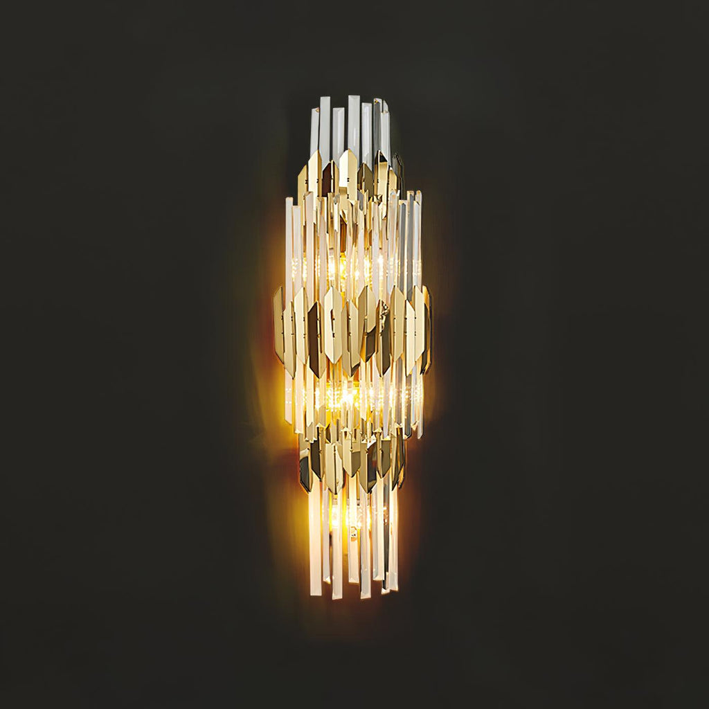 Abrahamson Nordic Art Trois Couches Cristal Luminaire Mural - Neutralighting