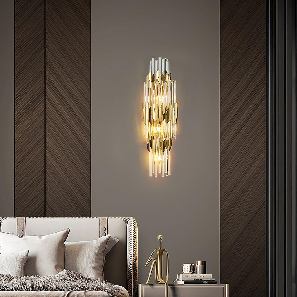 Abrahamson Nordic Art Trois Couches Cristal Luminaire Mural - Neutralighting