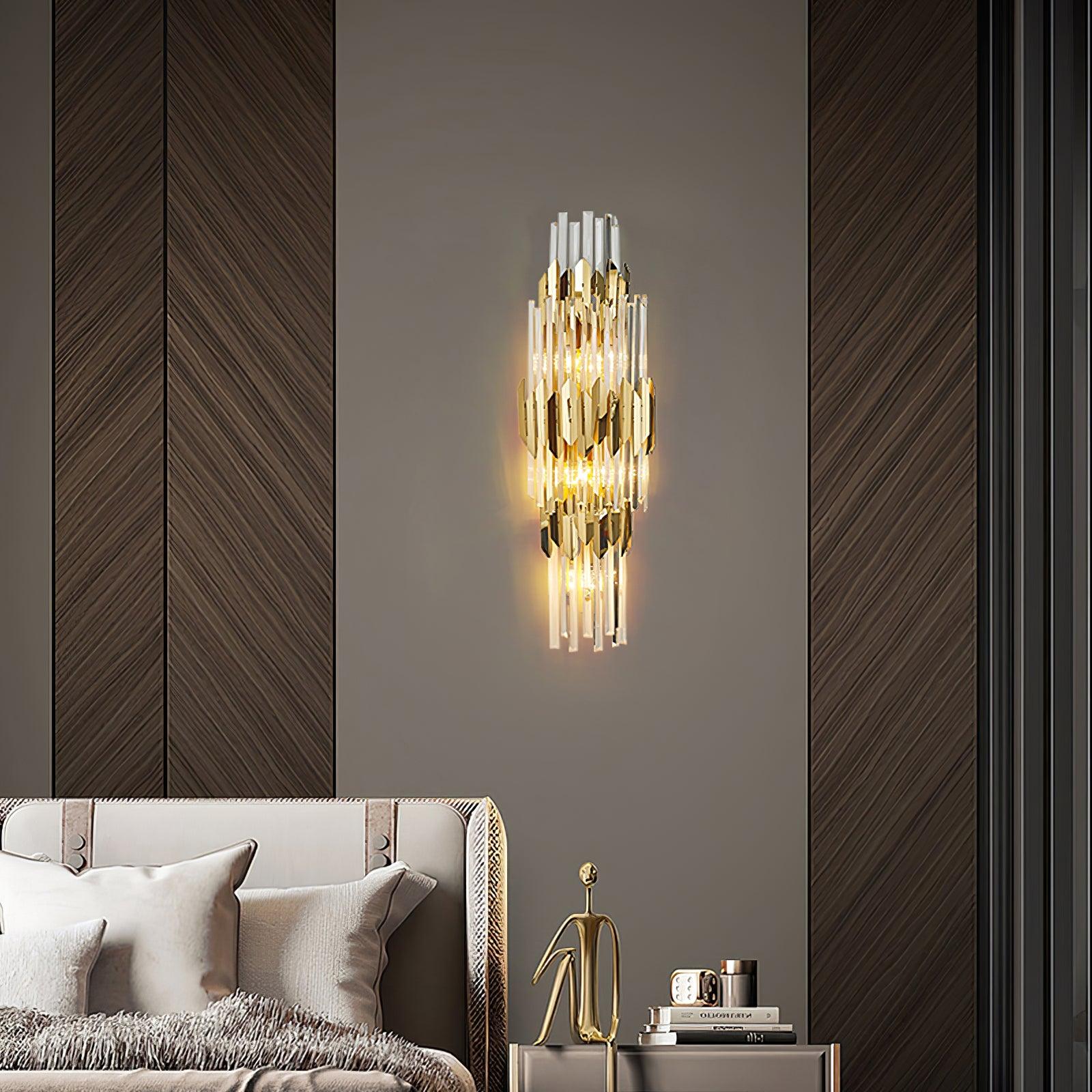 Abrahamson Nordic Art Trois Couches Cristal Luminaire Mural - Neutralighting