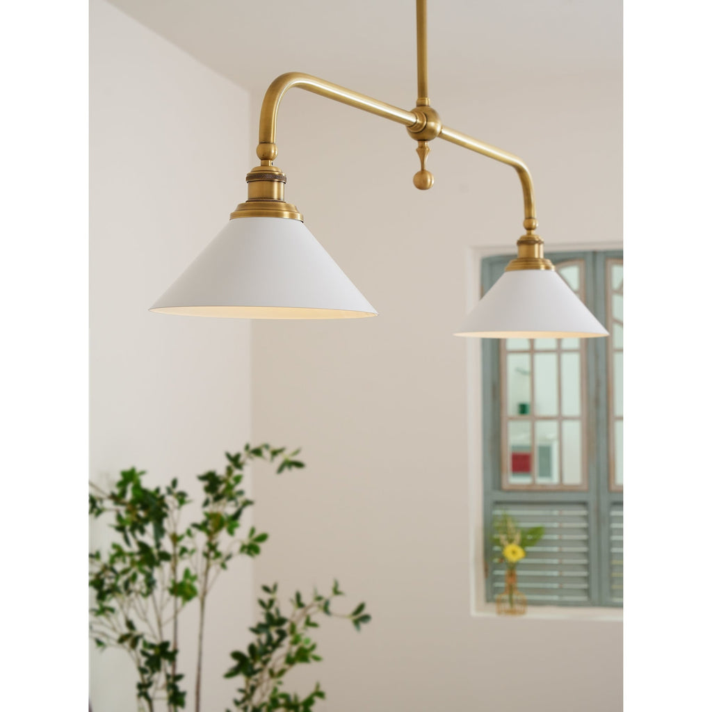 Vallence Luxury Brass Pendant Light - Neutralighting