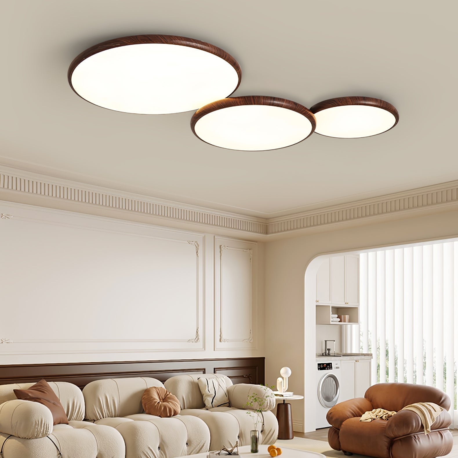 Myphaor Plafonnier en Forme Géométrique Fine - Neutralighting