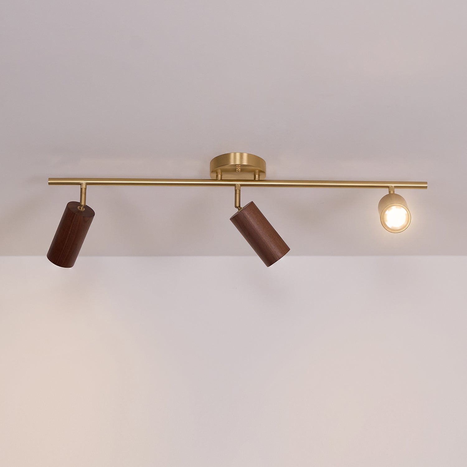 Liora Plafonnier sur Rail en Bois - Neutralighting