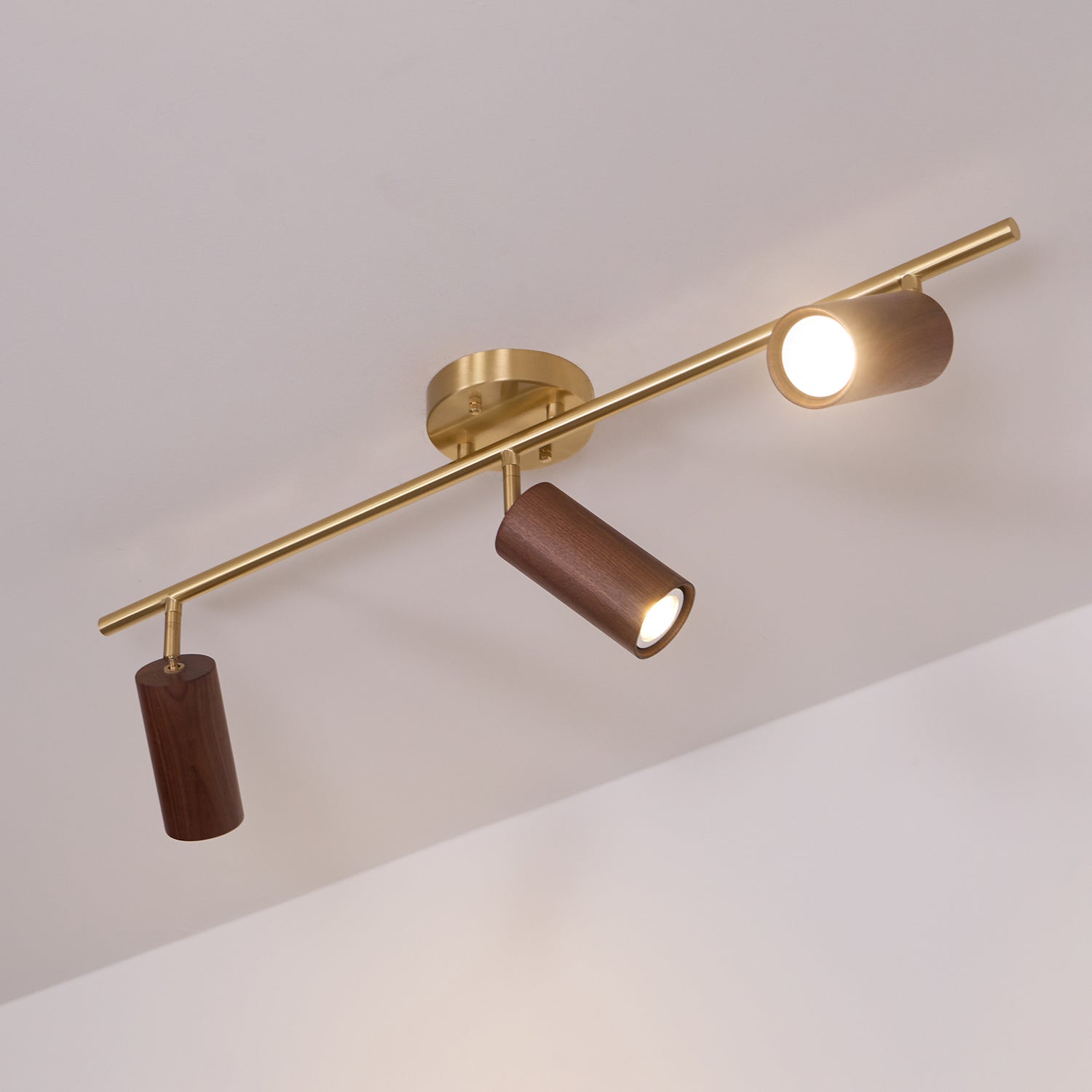Liora Plafonnier sur Rail en Bois - Neutralighting